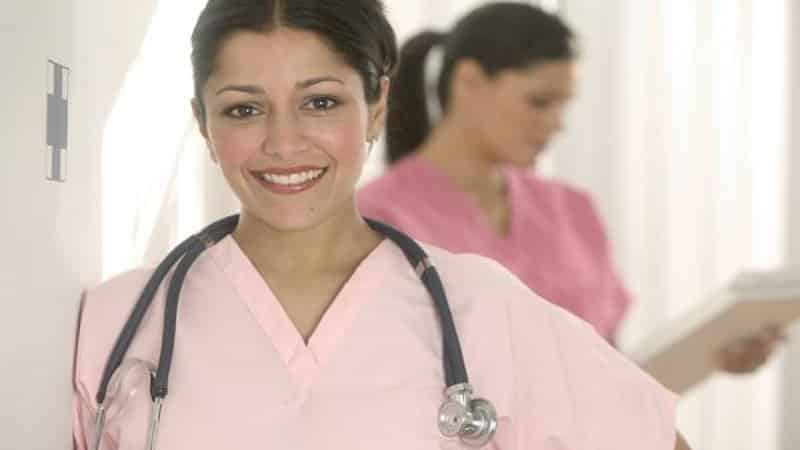 doctor in rehab clinic