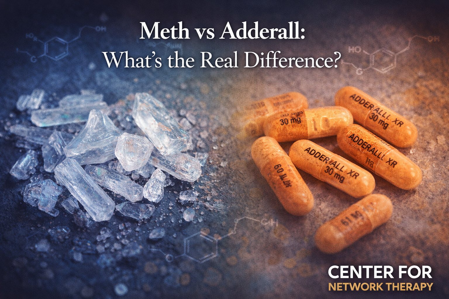 meth vs aderall