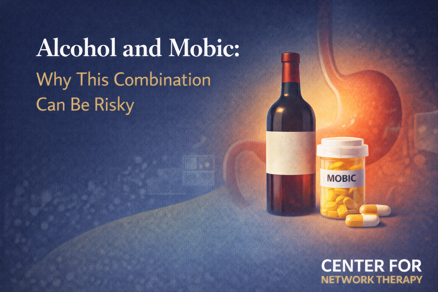 mobic and alcohol
