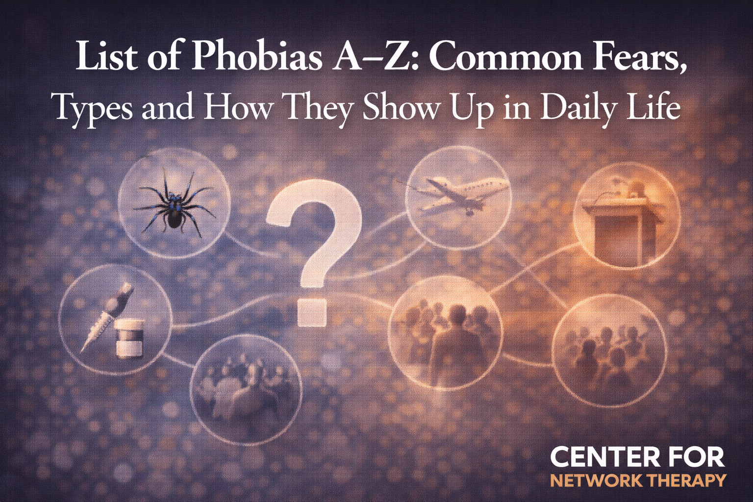 list of phobias